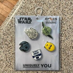 Pack of Star Wars croc charms